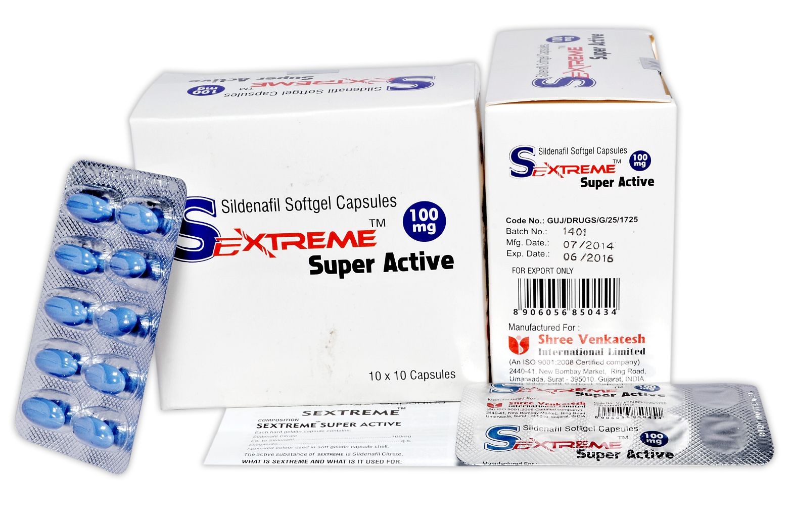 Generic Viagra Super Active 100 mg