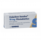 Zolpidem 10mg by Sandoz N